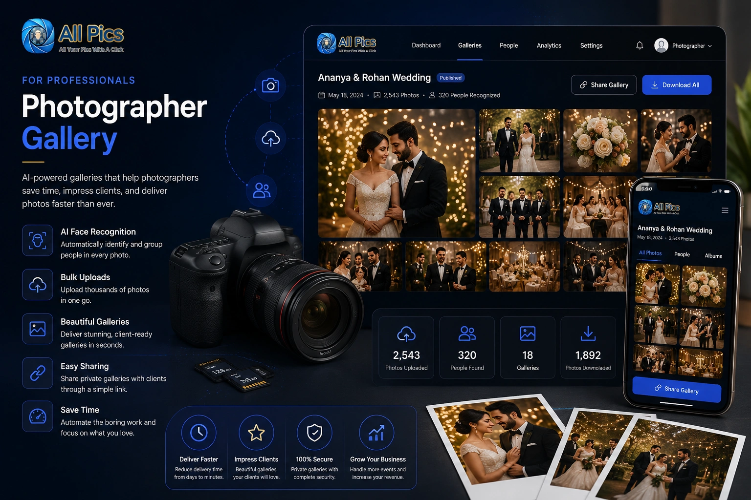 AI Photo Sharing Platform