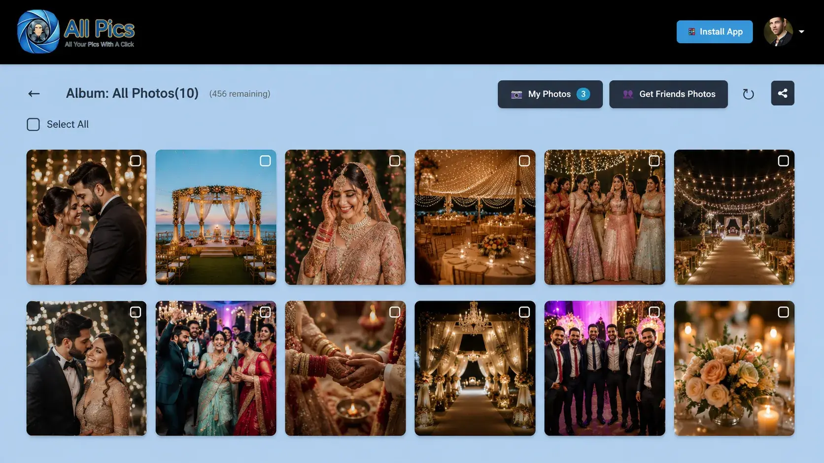 Corporate Photo Sharing Platform for Business Events