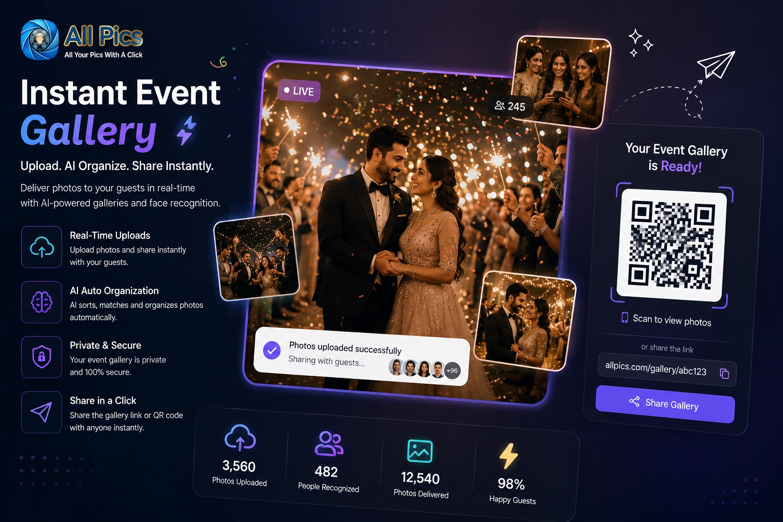 Instant Event Photo Gallery